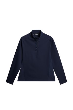 J.Lindeberg - Golf - Mathias Zip Mid Layer - Blue - Mann - XL
