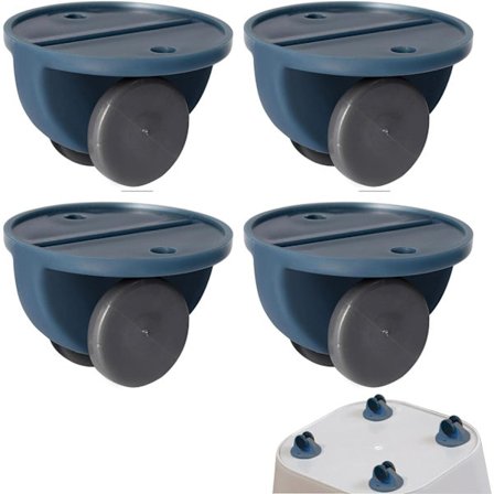 Mini Limklisterhjul - Självhäftande Mini-Rullar - 4 Stycken