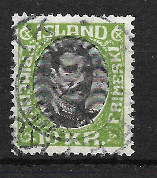 Island 1931 - AFA 166 - Stemplet
