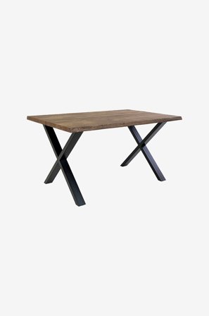 House Nordic - Matbord Mesa, rökt oljad ek, 140x95xh76x4 cm - Brun - Matbord - Från Homeroom