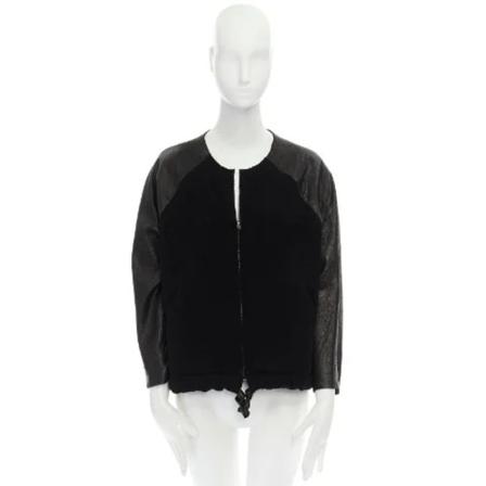 Isabel Marant Pre-owned Pre-owned Wool outerwear , Zwart , Dames , Maat: S Vintage Tops