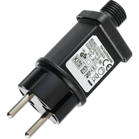 IP44 31V 3.6W Transformator Drivrutin Adapter 8 Lägen med Minnesfunktion för Julbelysning, Slingor, Istappsslingor