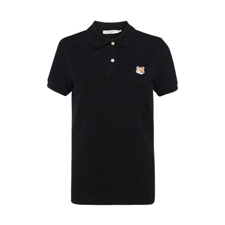 Maison Kitsuné Polo T-Shirt Sort, Dame