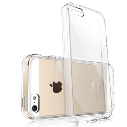 Transparent Silikonskal Till Iphone 5 / 5s 3mm Tunt Skal