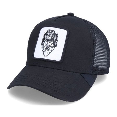 Vikings - Svart trucker Keps - Viking Shaman Patch Black Trucker @ Hatstore