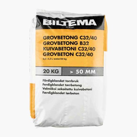 Grovbetong C32/40 20kg