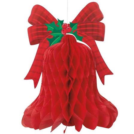 Honeycomb Dekoration Julklocka