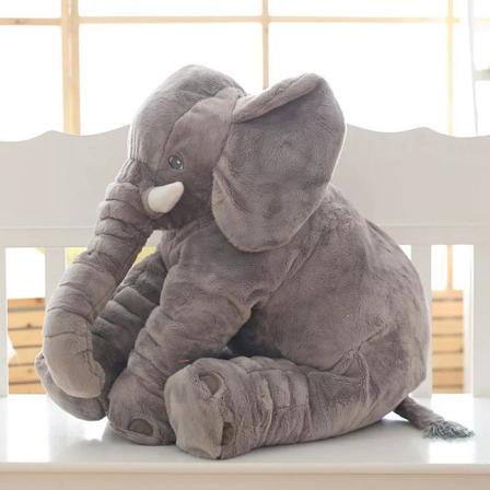 Baby Elefantti Tyyny Pehmeä Lelu Täytetyt Eläinlelu Pillo Y - Perfet Gray 40cm