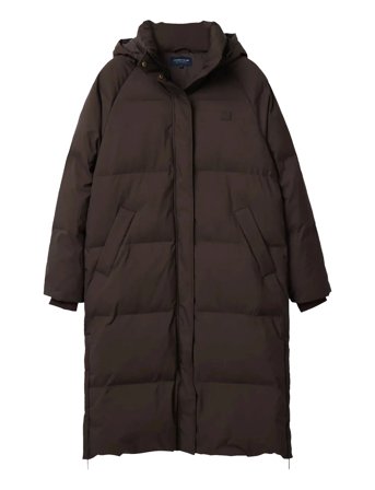 Long Down Parka Brown Lexington Clothing