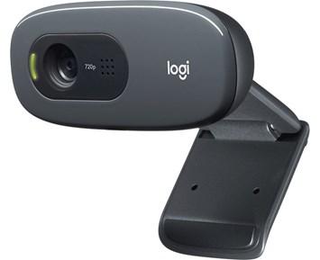 Logitech C270 HD Webcam HD webbkamera med automatisk ljusanpassning Computer accessories Webbkamera - Webbkamera