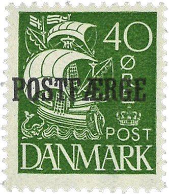 Danmark 1930 - Postfærgemærke AFA 13 - Postfrisk