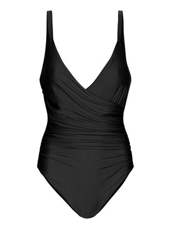 Cartel Copenhagen Medewi Draperet Badedragt Nero S, Tøj & Bolig, Badedragter, Til Voksne