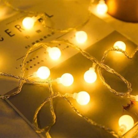 LED Ball Garland Lights Fairy String Lamp GUL