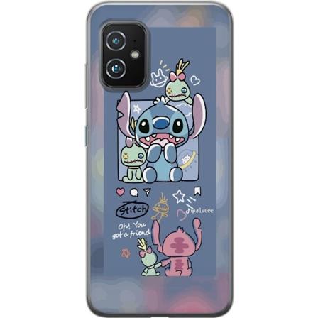 Asus Zenfone 8 Gjennomsiktig deksel Stitch Venner