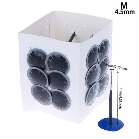 IC 24st pneumatisk svamp nagelfilm bildäck kall patchfilm rub 4.5mm