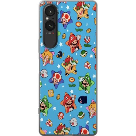 Kompatibelt Mobilskal till Sony Sony Xperia 5 V Nintendo Mario Mönster Switch Spel