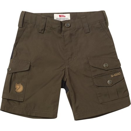 Fjällräven Kids Vidda Shorts in Dark Olive | Size: 158, G-1000