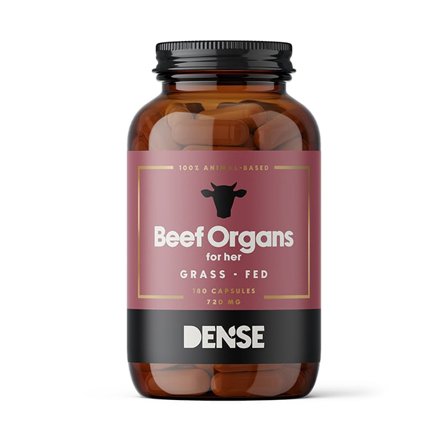 Dense Beef Organs for Her 180 kapsler