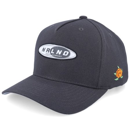 SQRTN - Grå adjustable Caps - Nostalgic Cap Dark Grey A-Frame Adjustable @ Hatstore