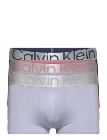 Low Rise Trunk 3Pk Boxerkalsonger Multi/mönstrad Calvin Klein