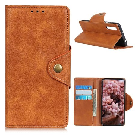 Alpha läder Sony Xperia L4 fodral - Brun