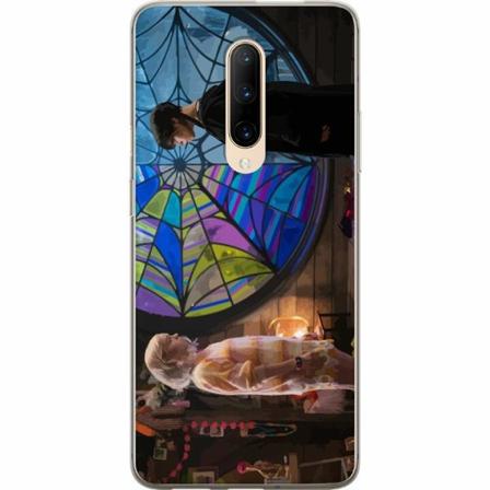 Oneplus 7 Pro Genomskinligt Skal Wednesday Addams