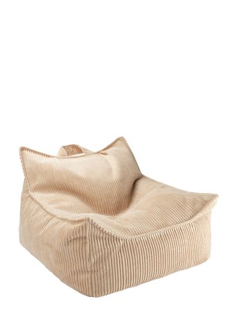 Wigiwama Beanbag Chair Corduroy - Yellow - 80X 70X 50CM