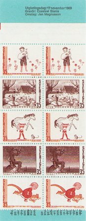 Sverige 1969 - MICHEL MH23 - Postfrisk hæfte