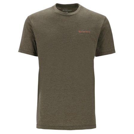 Simms Let It Fly T-Shirt Military Heather - L