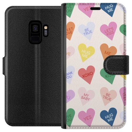 Kompatibel Tegnebogsetui til Samsung Samsung Galaxy S9 GodteHjerter
