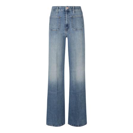 Mother, Wide Jeans Blauw, Dames, Maat:W30
