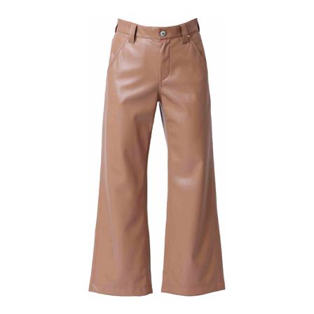 Maliparmi Leather Bukser Brun, Dame Læderbukser