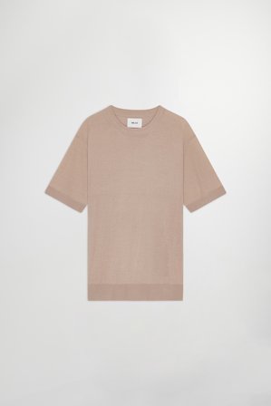 NN.07 Harold 6584 T-Shirt Herren Weiß Wollmix