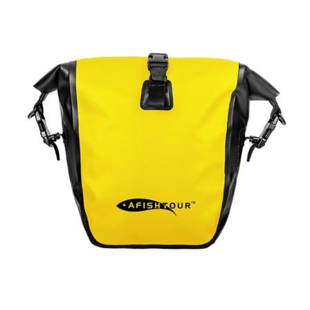 Sykkel terrengsykkelveske Utendørssport Vanntett langdistanse reisestativveske Yellow 40*14.5*60cm