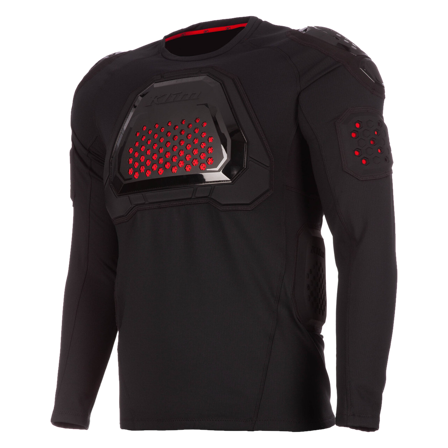 Klim Aggressor 2.0 Armored Shirt w/Back Pad Black S