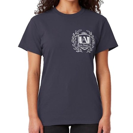 UA High School Crest - Vit T-shirt
