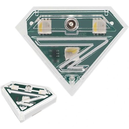 LED-lampor, dimljus, vattentät drönarlampa med USB-uppladdning, stark tätning mot vatten och damm, antikollisionsflygplansstrålkastare