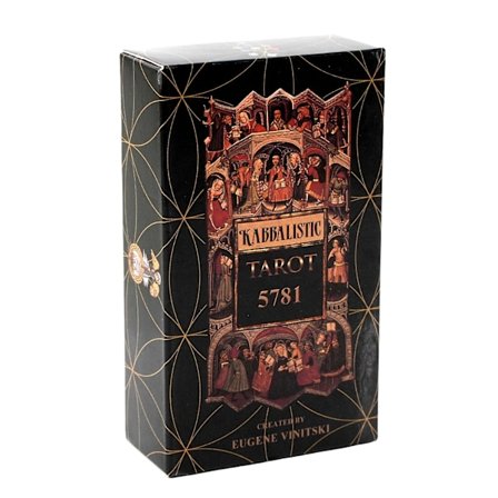 78 kortin kabbalistinen tarotkorttipakka aloittelijoille seurapeleihin