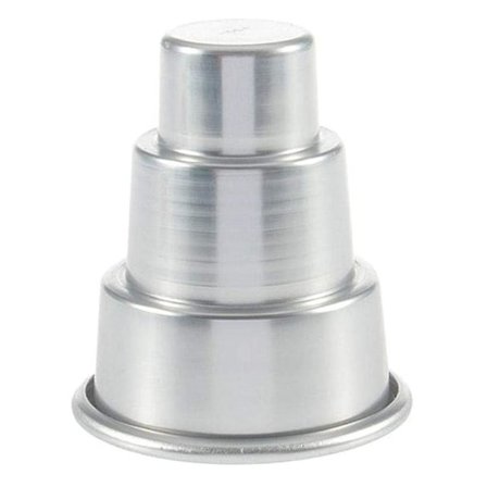 DIY Kökskaka Trelager Koppsform Bakform för Muffins Mousse Godistillverkning