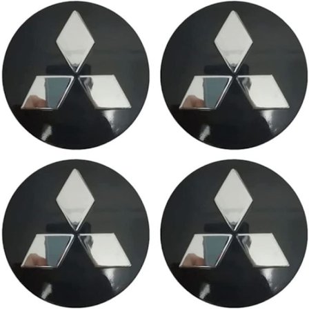 4-pack Passande Mitsubishi Navkapslar, 60mm/2.35 tum B(BT)