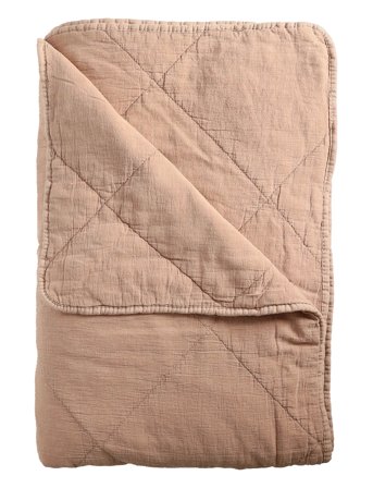 C'est Bon | Sengetæppe, Bomuld M/Hør Fryns | 260X280CM