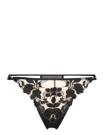 Brief Thong Low Line Embro Black Lindex