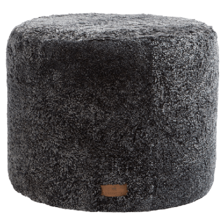 Shepherd Frida Sittpuffar Unisex Svart 40x40 cm