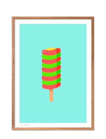 Poster & Frame Twister - Multi/patterned - 50X70CM