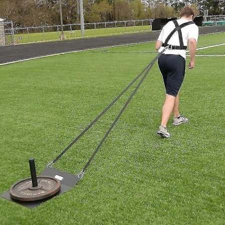 Diamant Grade Fitness Slæde Sele Vest Styrke Hastighedstræning Padd