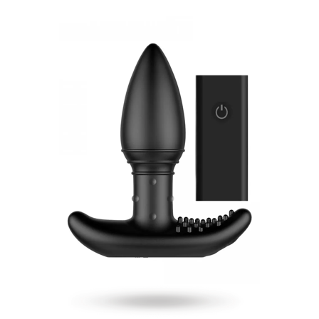 Vibrating Butt Plug With Remote Control - Vuxen.se - Analvibrator, Vibrerande butt plug