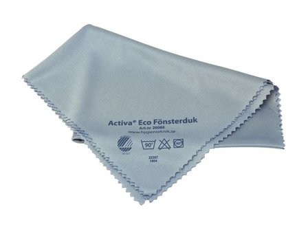 Activa Fönsterduk ECO 50x40cm blå - Lyreco - Städ och hygien - Städdukar och diskdukar - Fönsterdukar