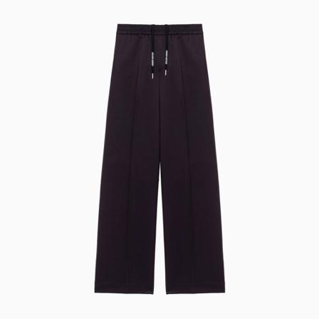 Golden Goose, Wide Trousers Zwart, Heren, Maat:XL