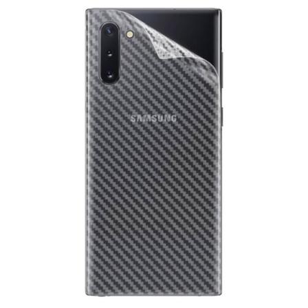Galaxy Note 10 Bagfilm Latex Carbon Effect Anti-Scratch iMak Transparent White