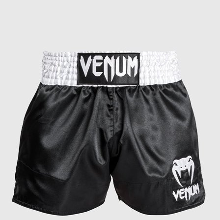 Venum Classic Muay Thai Shorts Svart/Vit